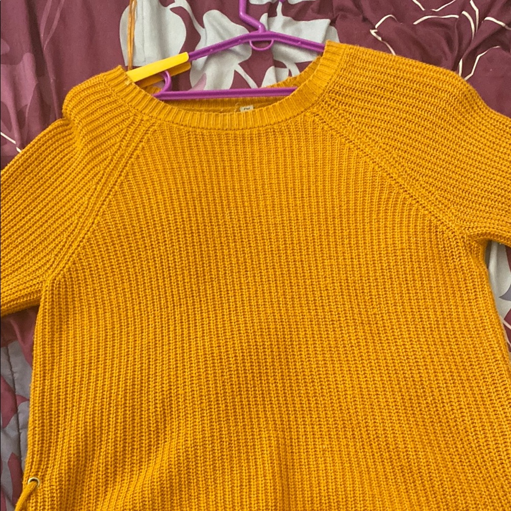 Women's Mustard Sweater